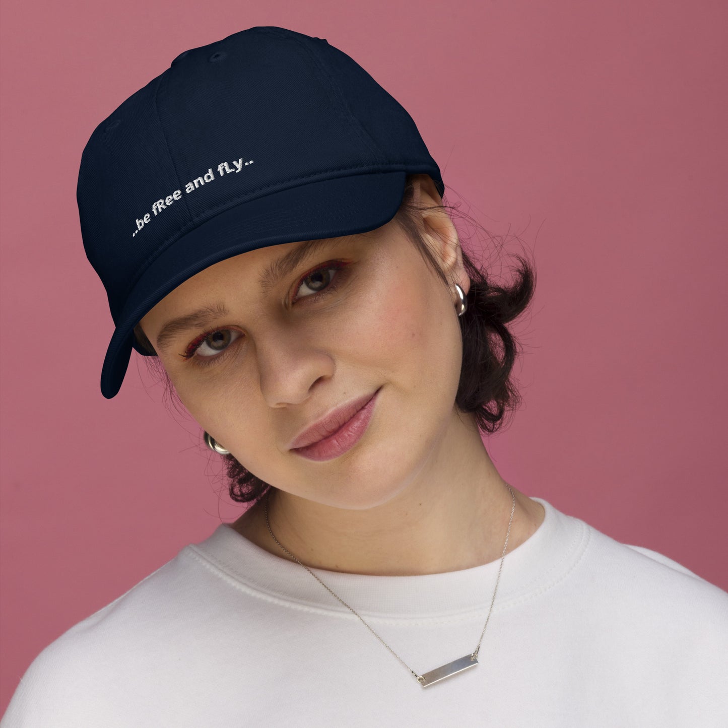..be free and fly.. Organic dad hat