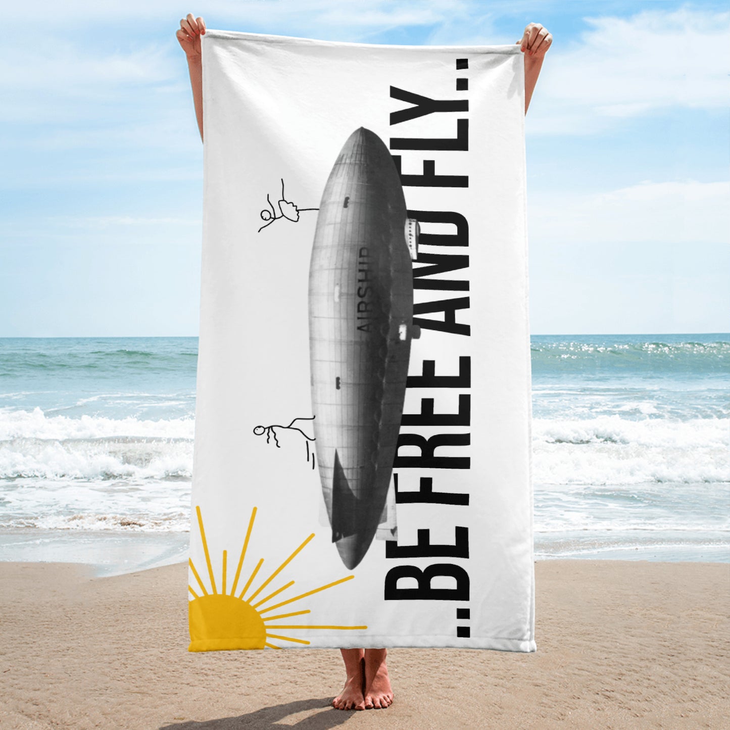 Dancing on Zeppelin Towel