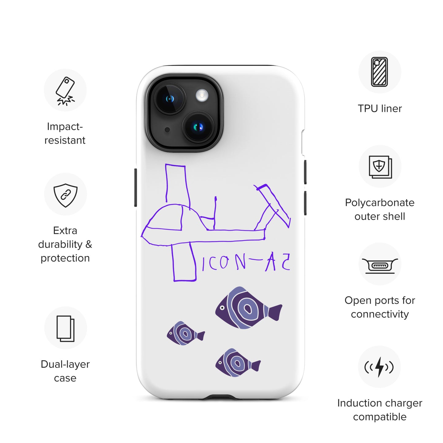 Icon A5 Tough Case for iPhone®