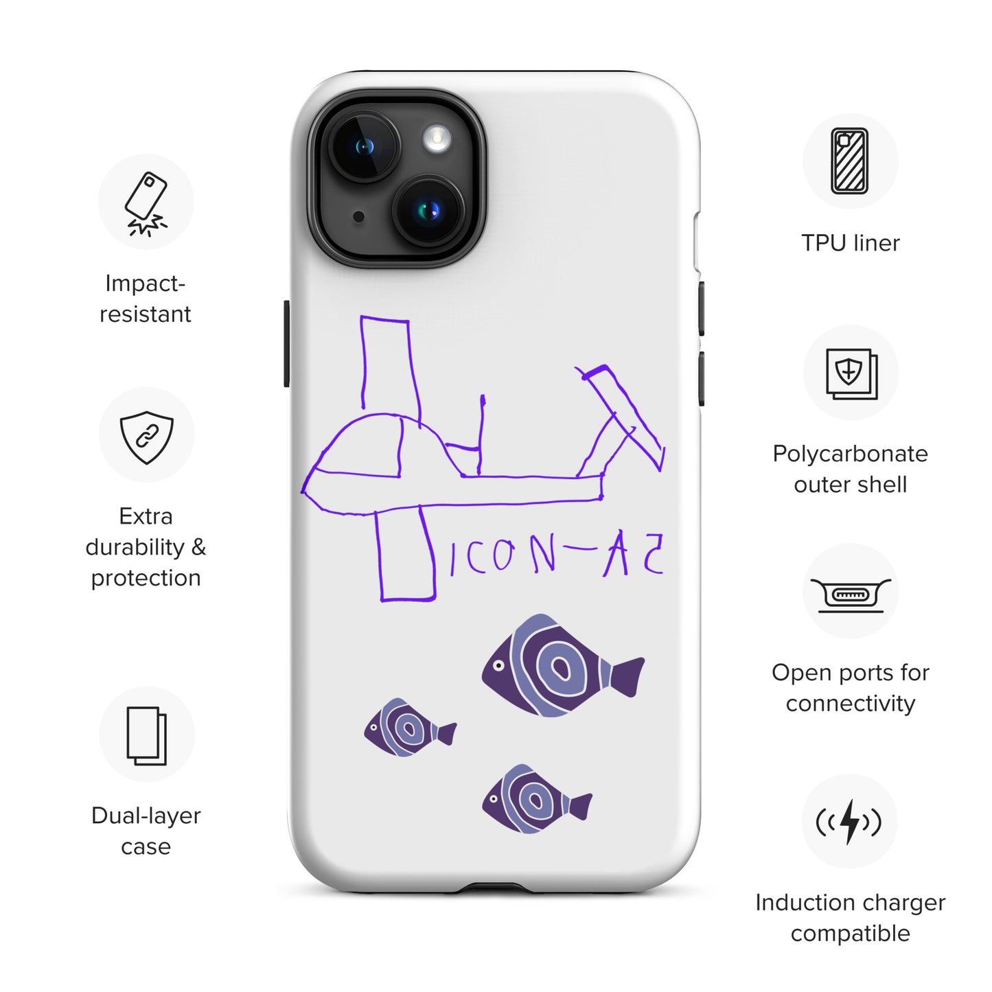 Icon A5 Tough Case for iPhone®