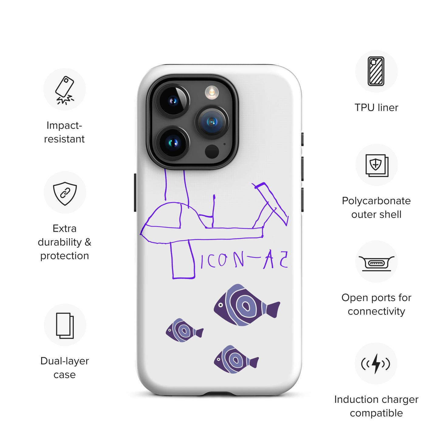 Icon A5 Tough Case for iPhone®