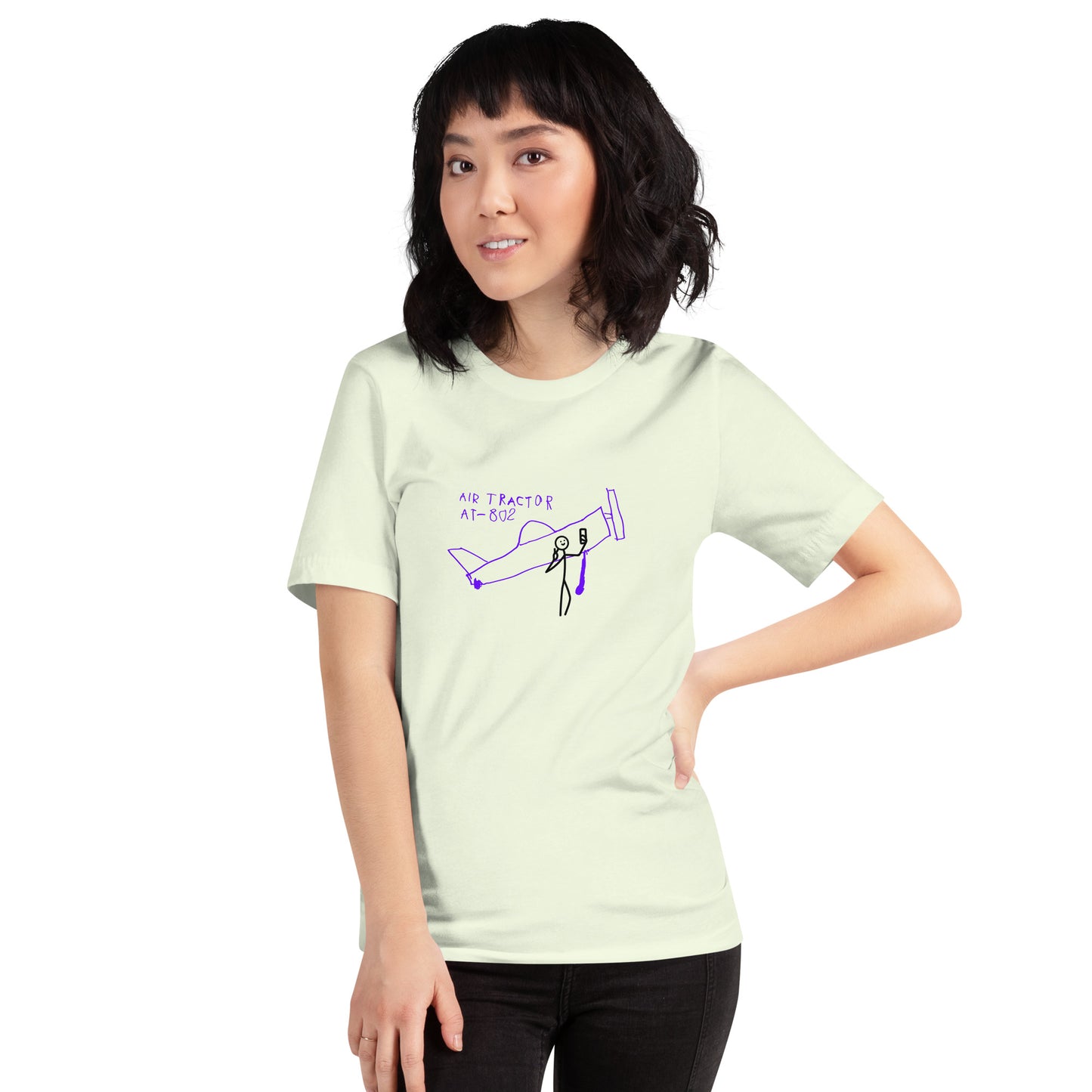 Selfie AT-802 Air Tractor t-shirt