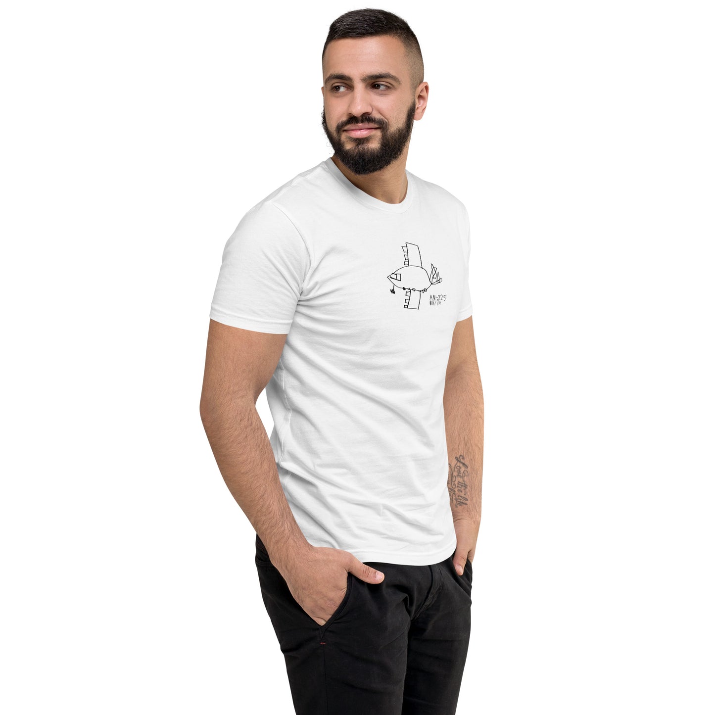 AN 225 Mriya Short Sleeve T-shirt