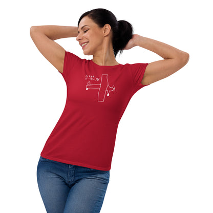 Piper Super Cub Women's Short Sleeve T-shirt